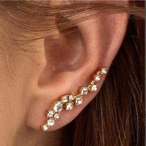 BaubleBar Farah Ear Crawler Earrings